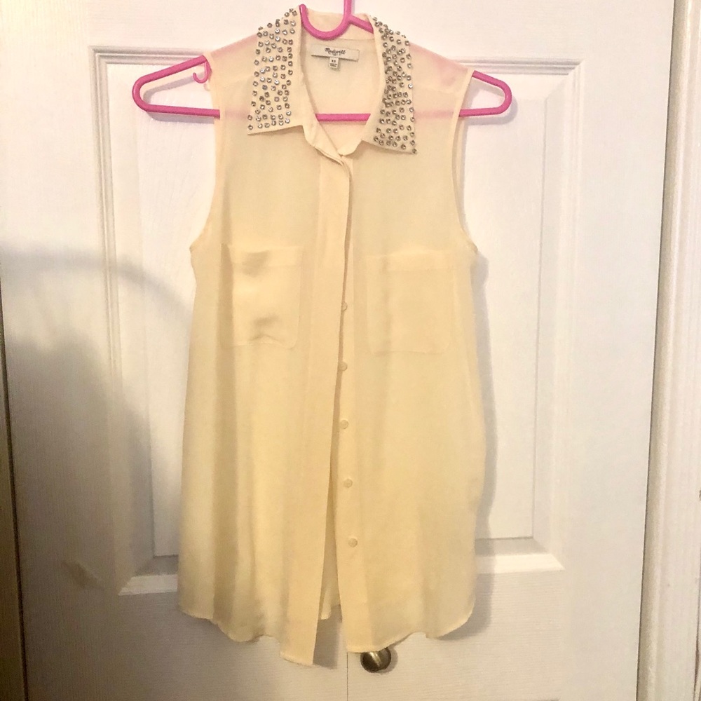 NWOT - Madewell Silk Top